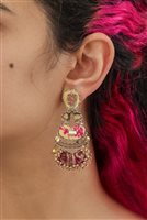 Boucles d'oreilles Ayala Bar Femme Plum Wine in  Alliage Métallique Cristallo H2385 - H2385